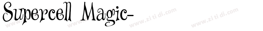 Supercell Magic字体转换